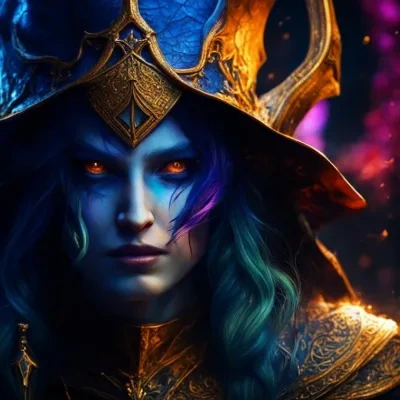 Adult AI character portrait: Dreamer